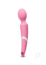 Sugar Pop Aurora Rechargeable Silicone Wand - Pink