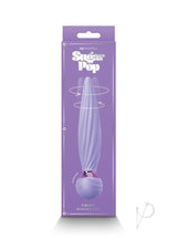 Sugar Pop Twist Rechargeable Silicone Vibrator - Purple