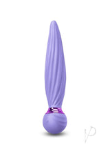 Sugar Pop Twist Rechargeable Silicone Vibrator - Purple