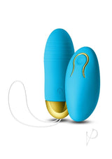 Revel Winx Rechargeable Silicone Bullet with Remote Control - Blue
