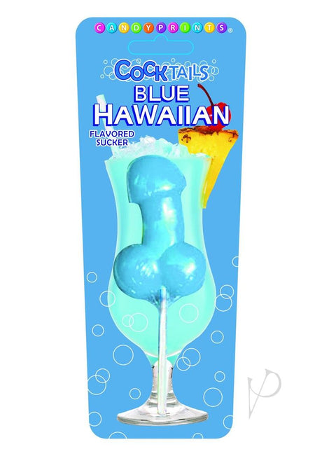 Candyprints Blue Hawaiian Cocktail Sucker