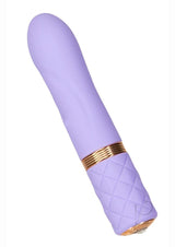 Pillow Talk Special Edition Flirty Rechargeable Silicone Bullet - Purple/Rose Gold