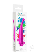 Luminous Lyra Bullet with Silicone Sleeve - Fuchsia