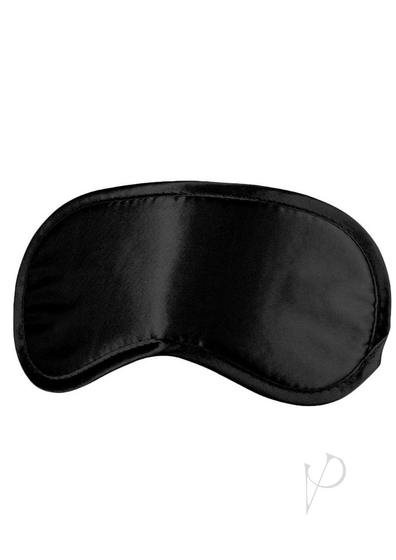 Ouch! Satin Eye-Mask - Black