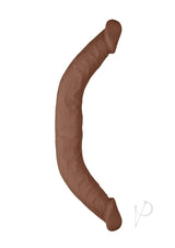 RealRock Skin Realistic Double Dildo 18in - Caramel