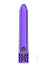 Royal Gems Shiny Rechargeable Bullet - Purple