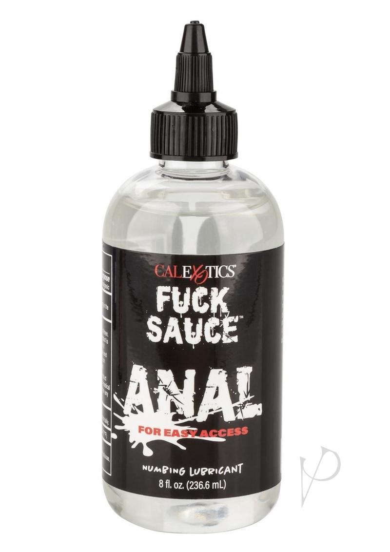 Fuck Sauce Anal Numbing Water Based Lubricant 8oz