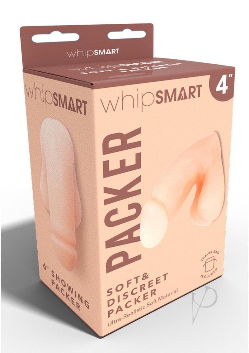 WhipSmart Soft and Discreet Packer 4in - Vanilla