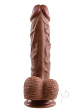 Realistic Dildo 8in - Chocolate