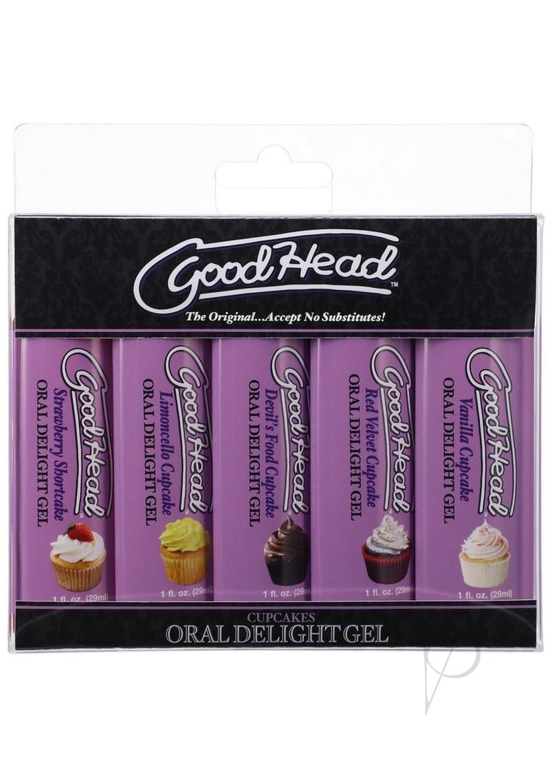 GoodHead Oral Delight Gel Cupcakes (5 Pack) 1oz