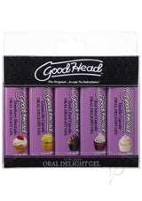 GoodHead Oral Delight Gel Cupcakes (5 Pack) 1oz