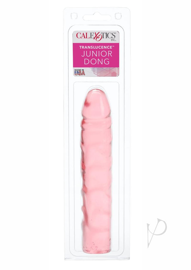 Translucence Junior Dildo 7.5in - Pink