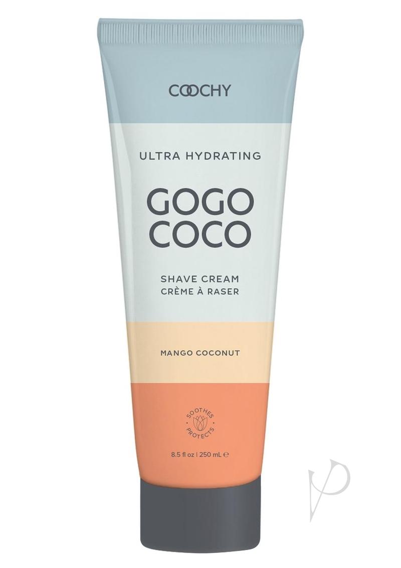 Coochy Ultra Hydrating Gogo Coco Shave Cream Mango Coconut 8.5oz.