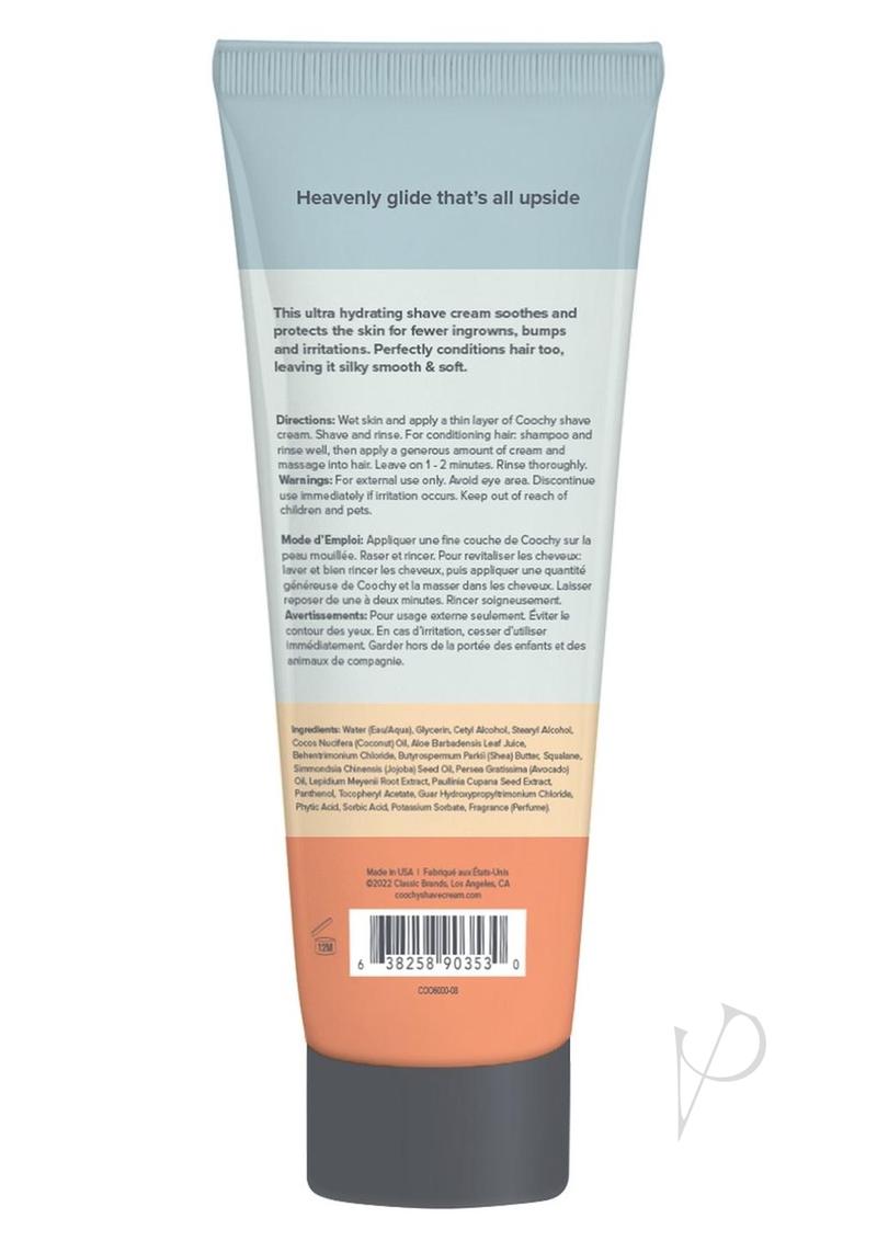Coochy Ultra Hydrating Gogo Coco Shave Cream Mango Coconut 8.5oz.