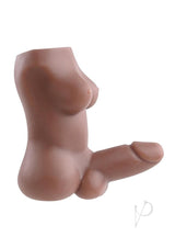 Gender X The Complete Package Full Body Textured Stroker - Chocolate