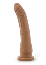 Dr. Skin Platinum Collection Dr. Noah Silicone Dildo with Suction Cup 8in - Caramel