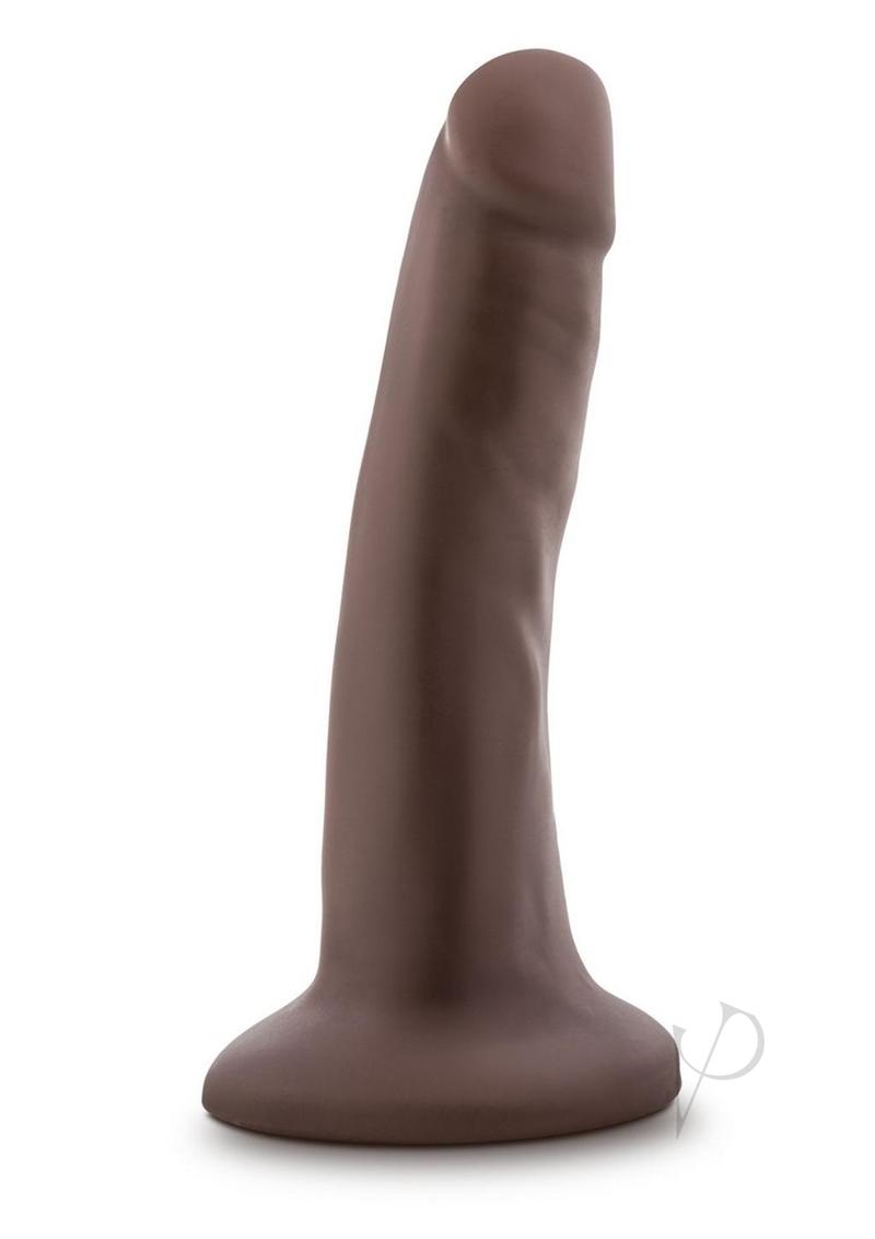 Dr. Skin Plus Gold Collection Posable Dildo 5in - Chocolate