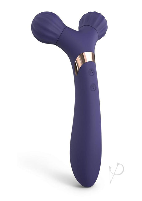 Fireball Rechargeable Silicone Vibrator - Midnight Indigo