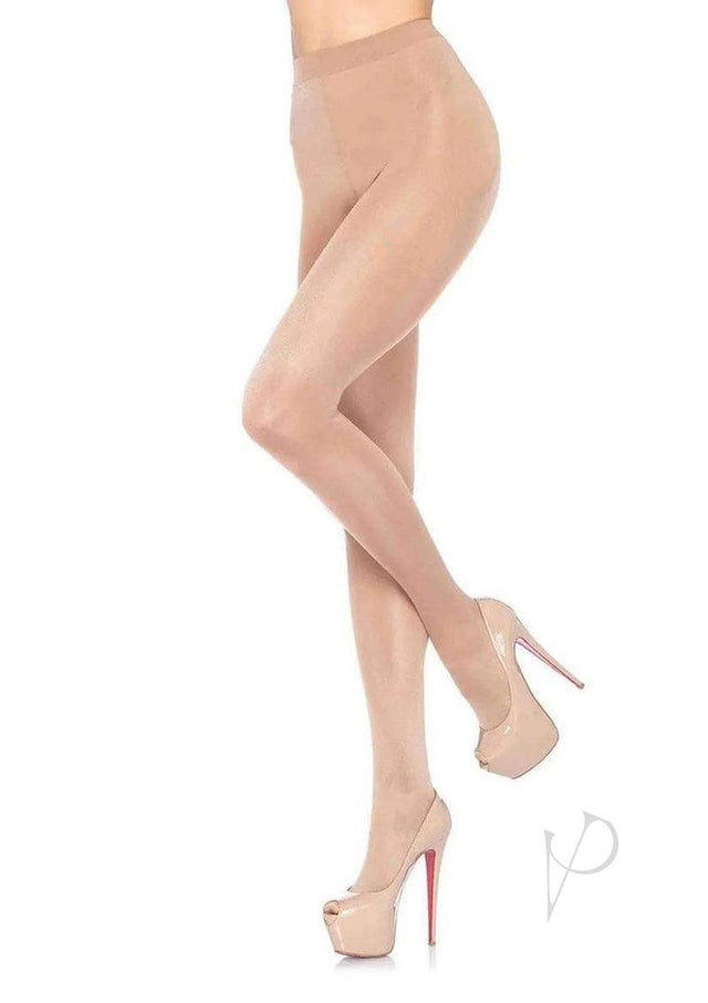 Leg Avenue Lycra Sheer to Waist Support Pantyhose - O/S - Nude