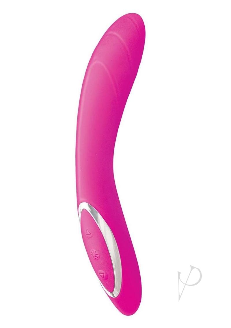 Princess Dynamic Heat Rechargeable Silicone Vibrator - Pink