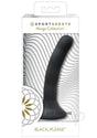 Please Silicone Dildo 5.25in - Black