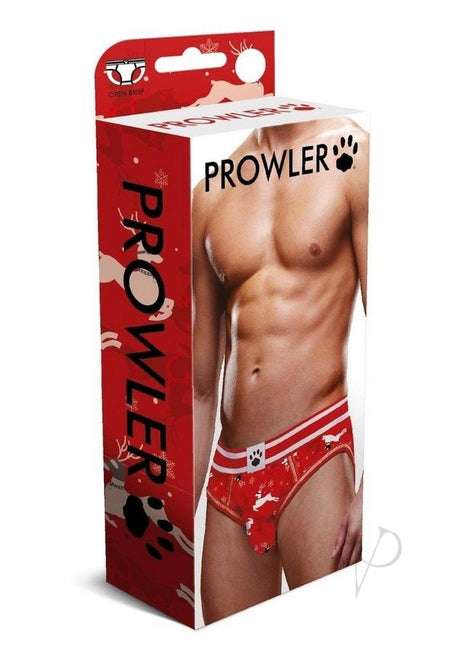 Prowler Reindeer Open Brief - Small - Red/Black