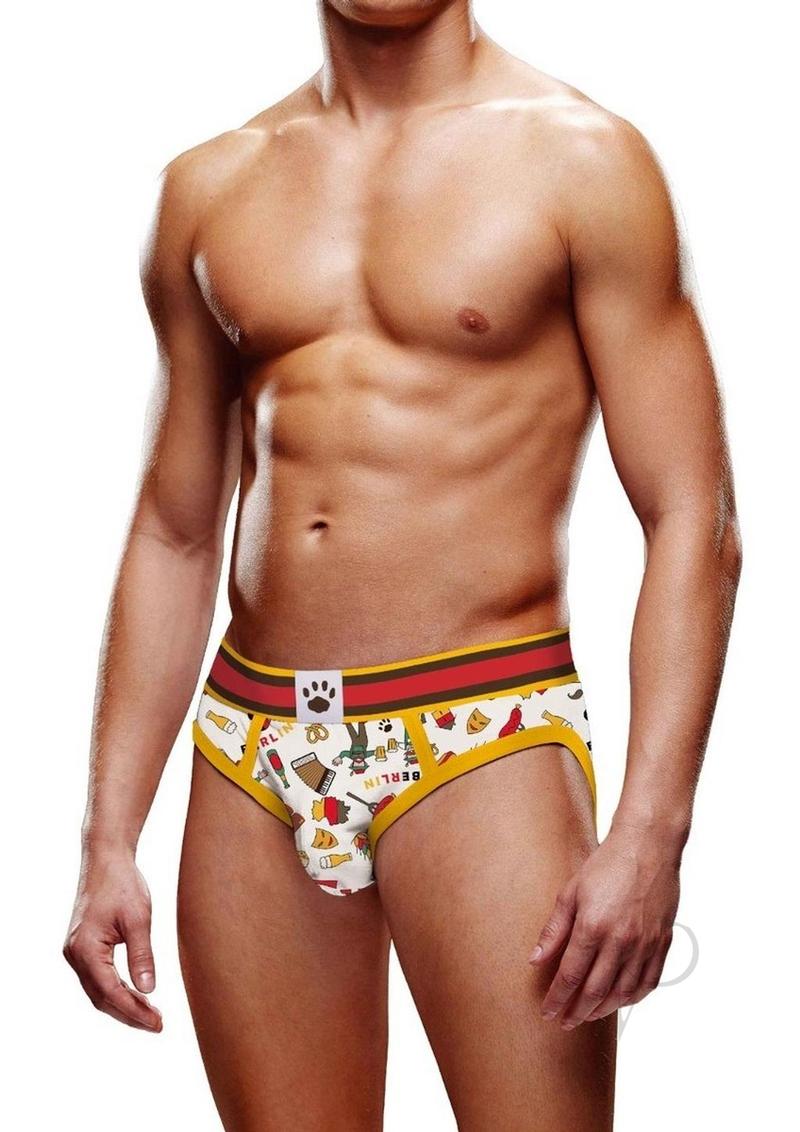 Prowler Berlin Brief - Small - White/Orange