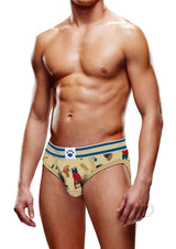 Prowler Lumberbear Brief - Small - Brown/Blue