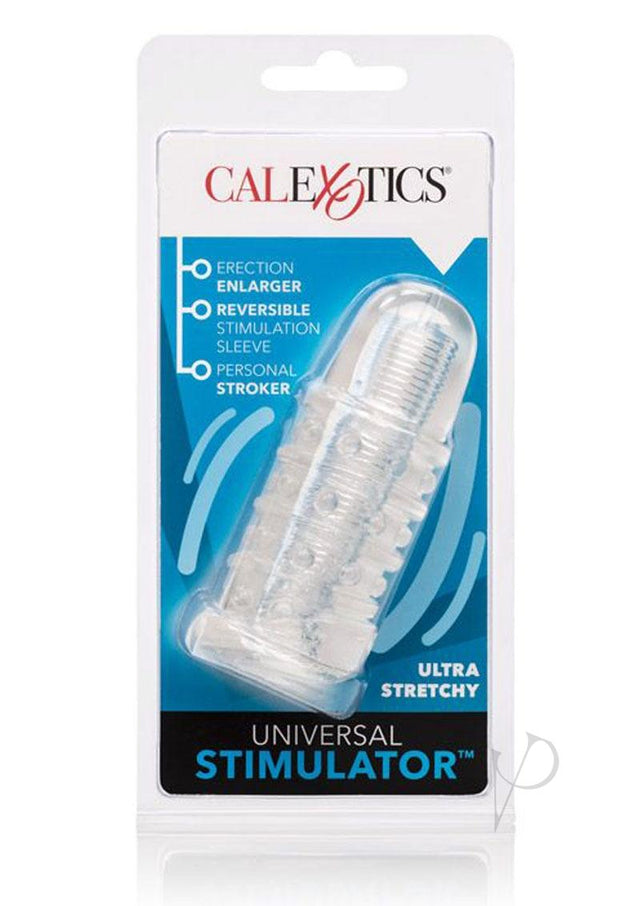 Universal Stimulator Penis Extender and Masturbator - Clear