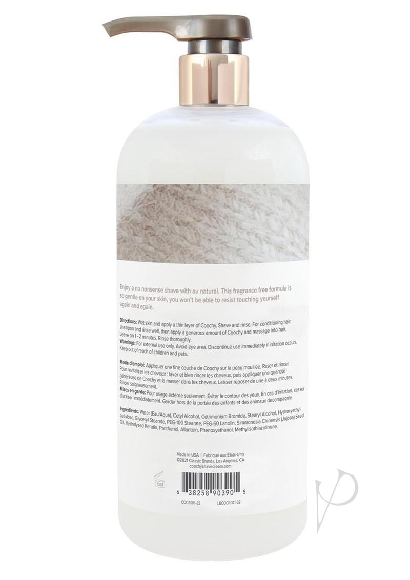 Coochy Shave Cream Au Natural 32oz