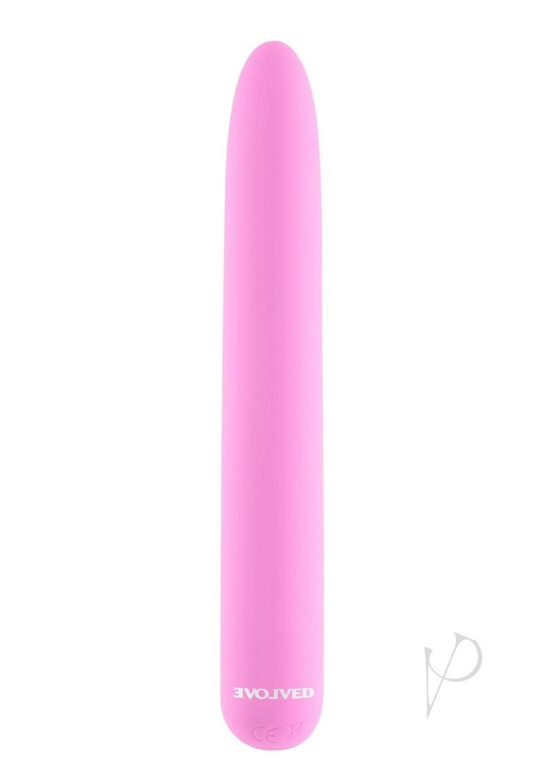 Carnation Rechargeable Silicone Vibrator - Pink