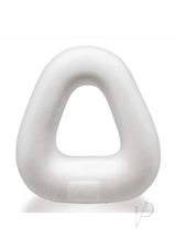 Hunkyjunk Zoid Trapezoid Lifter Cockring - White Ice