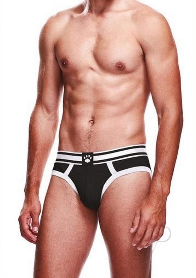 Prowler Black/White Brief - Large