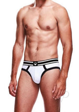 Prowler White/Black Brief - Large