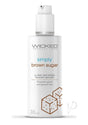 Wicked Simply Water Based Flavored Lubricant 2.3oz - Brown Sugar