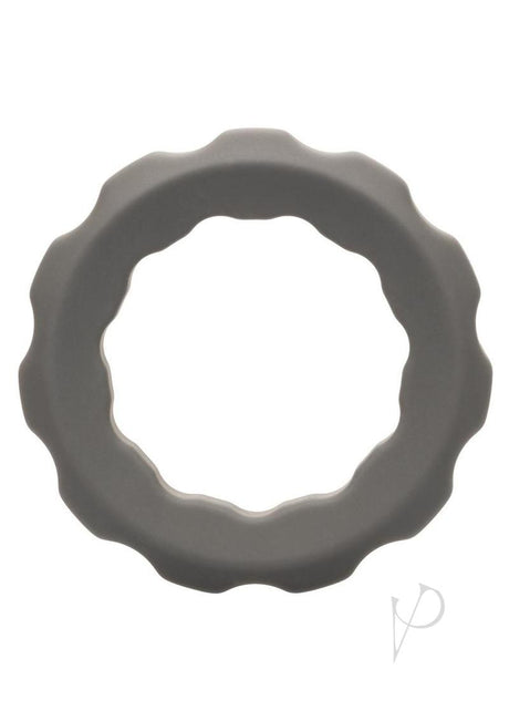 Alpha Liquid Silicone Erect Ring - Grey