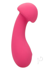Liquid Silicone Pixies Exciter Rechargeable Vibrator - Pink