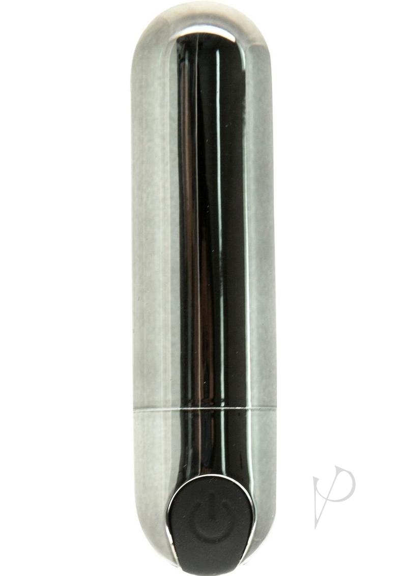 PowerBullet Recharge Vibrating Bullet - Gun Metal