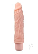 Dr. Skin Platinum Collection Silicone Dr. David Vibrating Dildo 8in - Vanilla