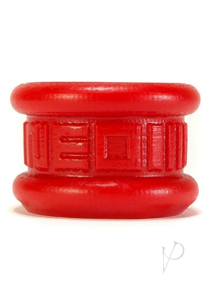 Neo Short Silicone Ballstretcher - Small - Red