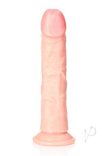 RealRock Curved Realistic Dildo with Suction Cup 8in - Vanilla