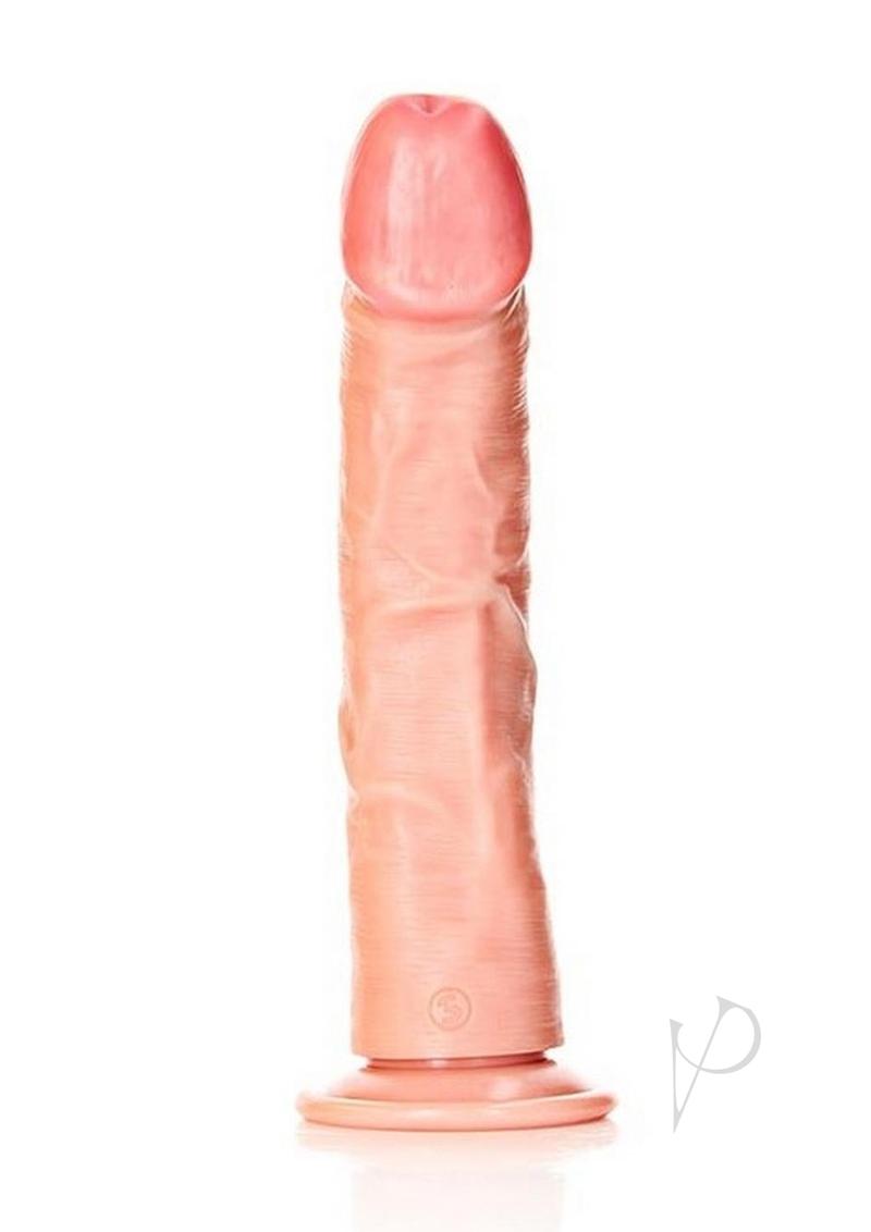 RealRock Curved Realistic Dildo with Suction Cup 10in - Vanilla