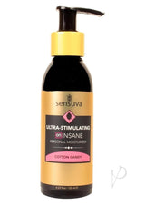 Sensuva Ultra Stimulating On Insane Cotton Candy Flavored Lubricant 4oz