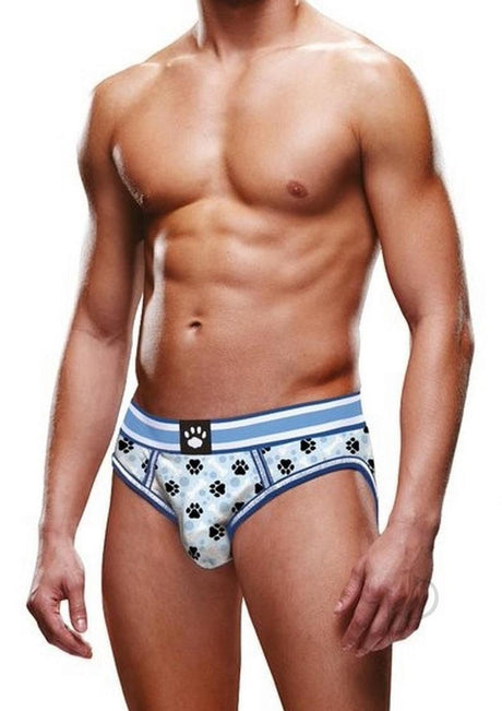 Prowler Blue Paw Open Brief  - XL