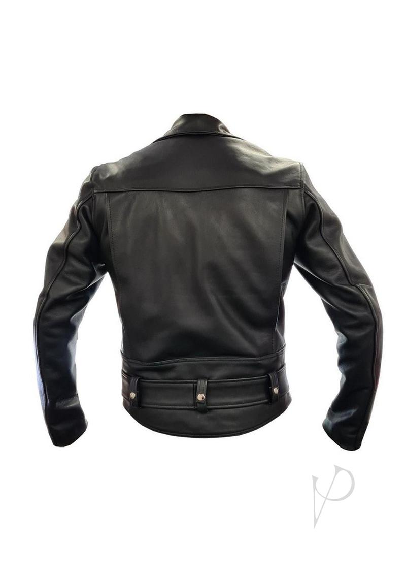 Prowler RED Police Leather Jacket - XL - Black