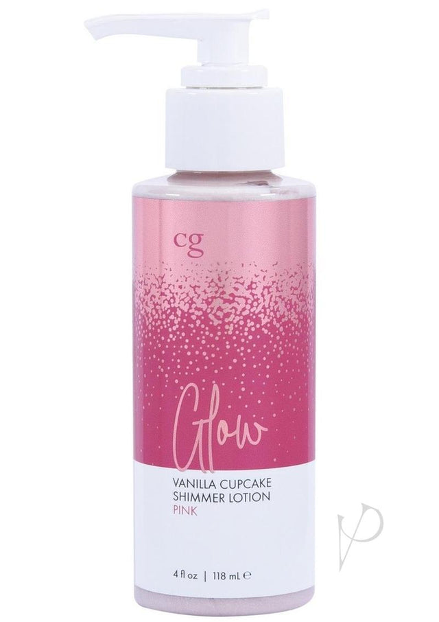 CG Glow Vanilla Cupcake Fragranced Shimmer Lotion - Pink