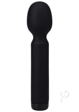 In a Bag Silicone Rechargeable Wand Massager - Black