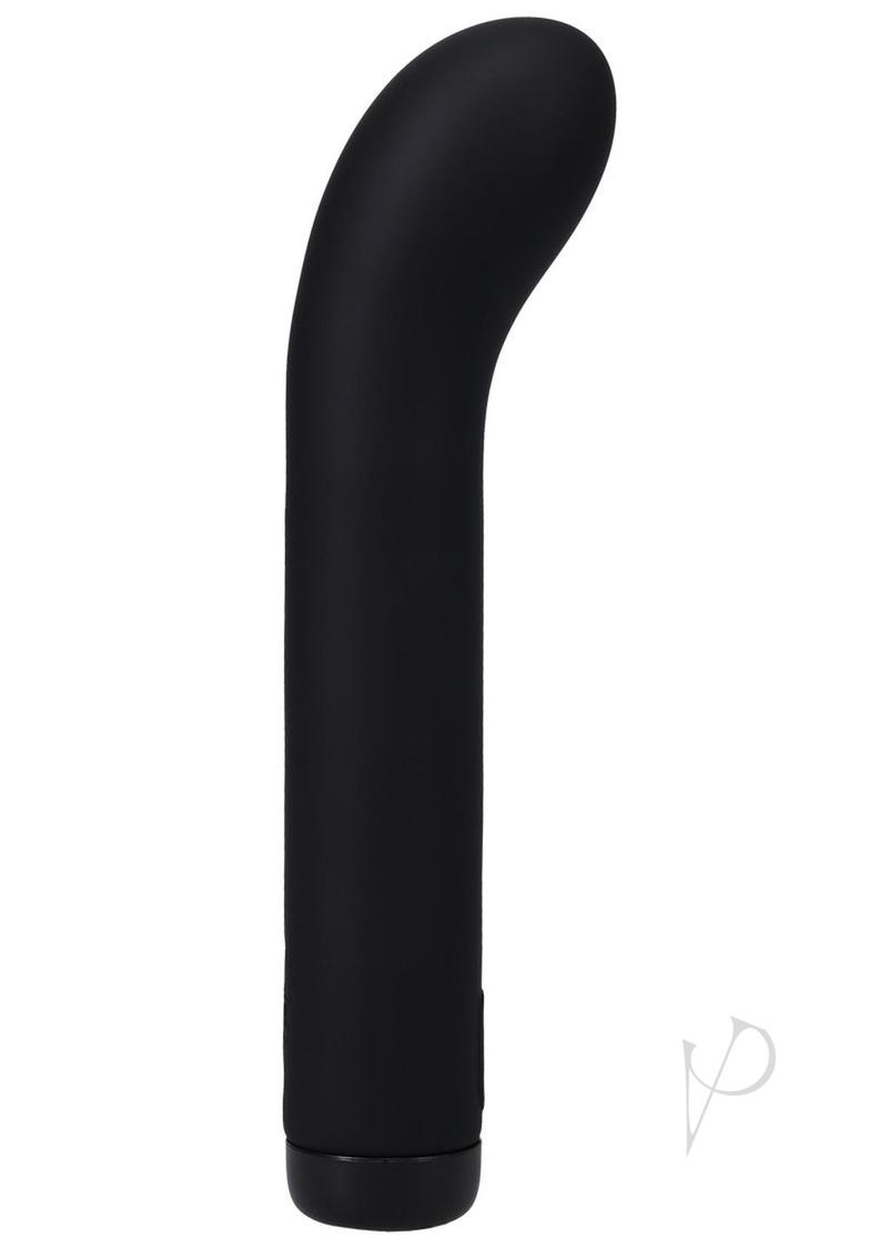 In a Bag Silicone Rechargeable G-Spot Vibrator - Black