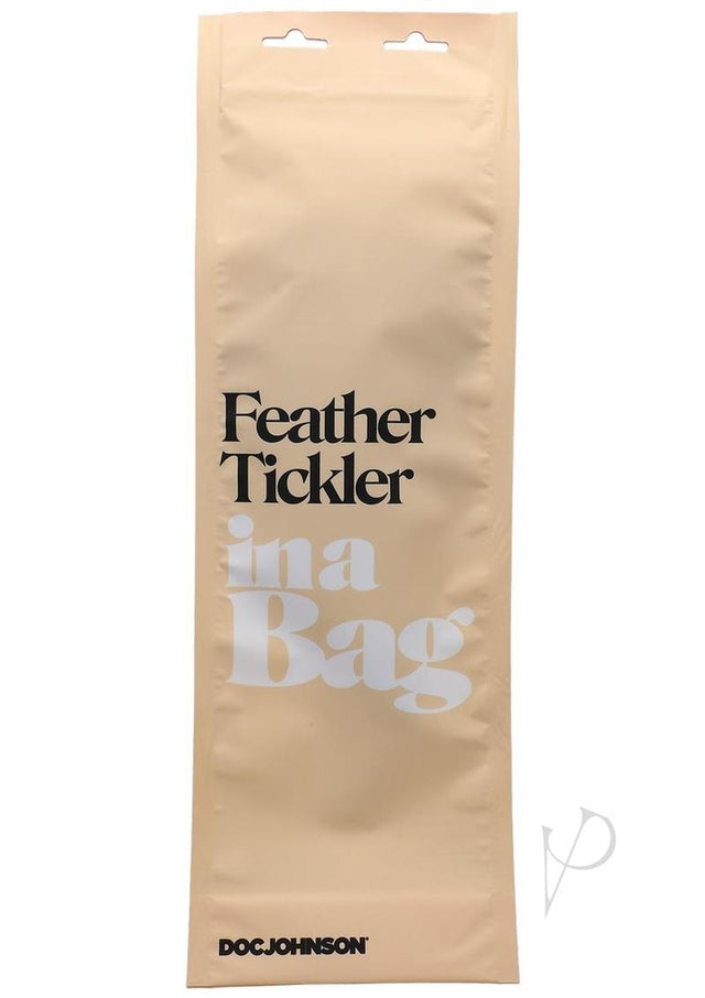 In a Bag Feather Tickler - Black