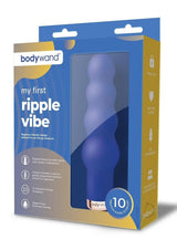 Bodywand My First Ripple Vibe Silicone Rechargeable Vibrator - Blue